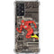 DC Comics The Flash Vintage Action pose pattern Galaxy A72 5G Clear Case